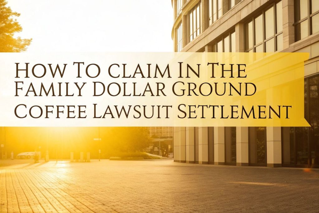 family dollar ground coffee lawsuit settlement