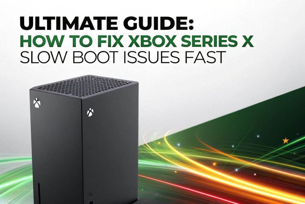 how to fix xbox series x slow boot